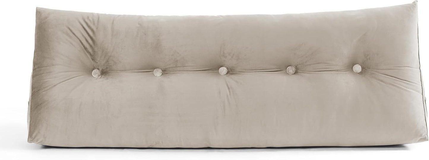 Plush Pillow Headboard – Soft Upholstered Headboard for a Cozy & Stylish Bedroom