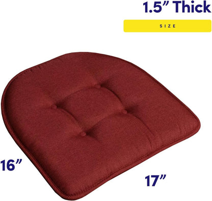 Memory Foam Chair Cushions – Soft & Comfortable Non-Slip Seat Pads for Dining Chairs