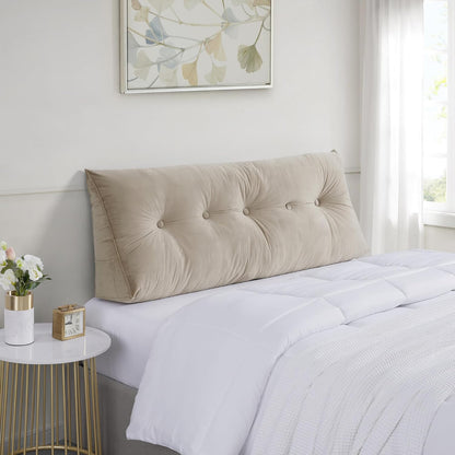 Plush Pillow Headboard – Soft Upholstered Headboard for a Cozy & Stylish Bedroom