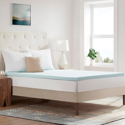 Cooling Memory Foam Mattress Topper – Plush Comfort & Pressure Relief for Better Sleep